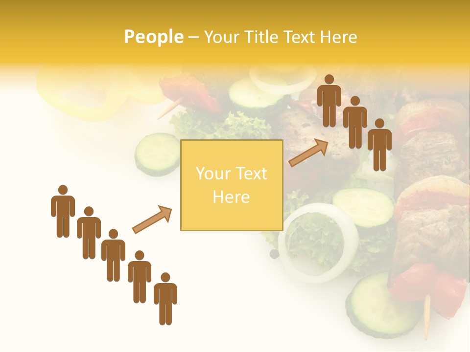 Vegetables Food Marinated PowerPoint Template