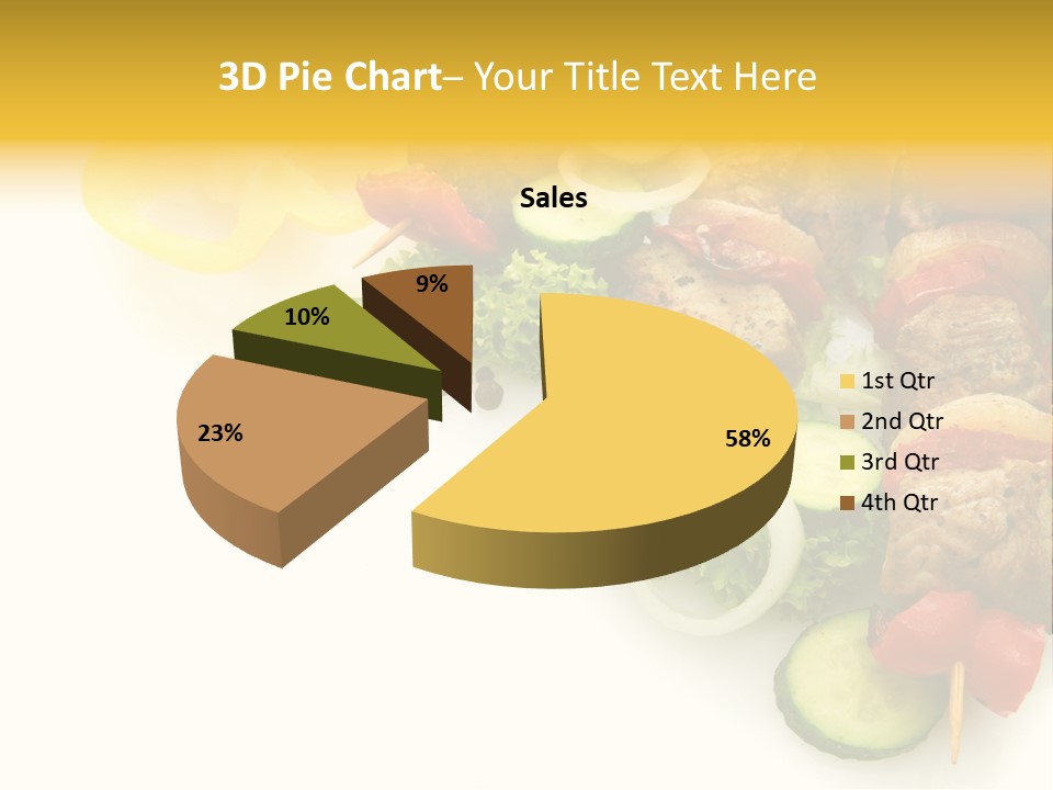 Vegetables Food Marinated PowerPoint Template