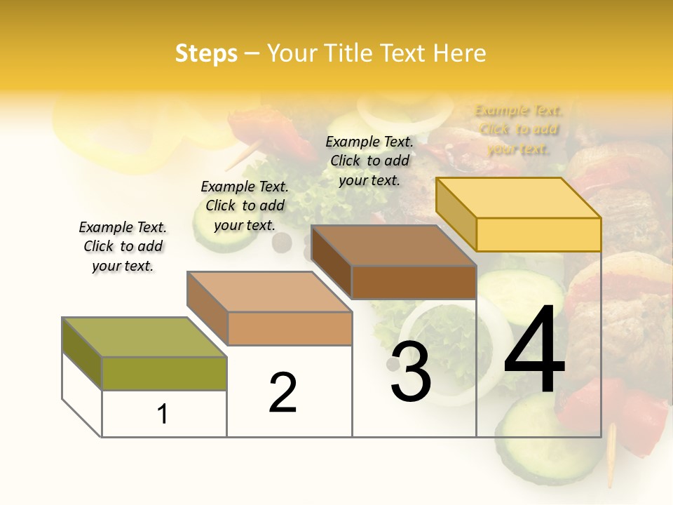 Vegetables Food Marinated PowerPoint Template