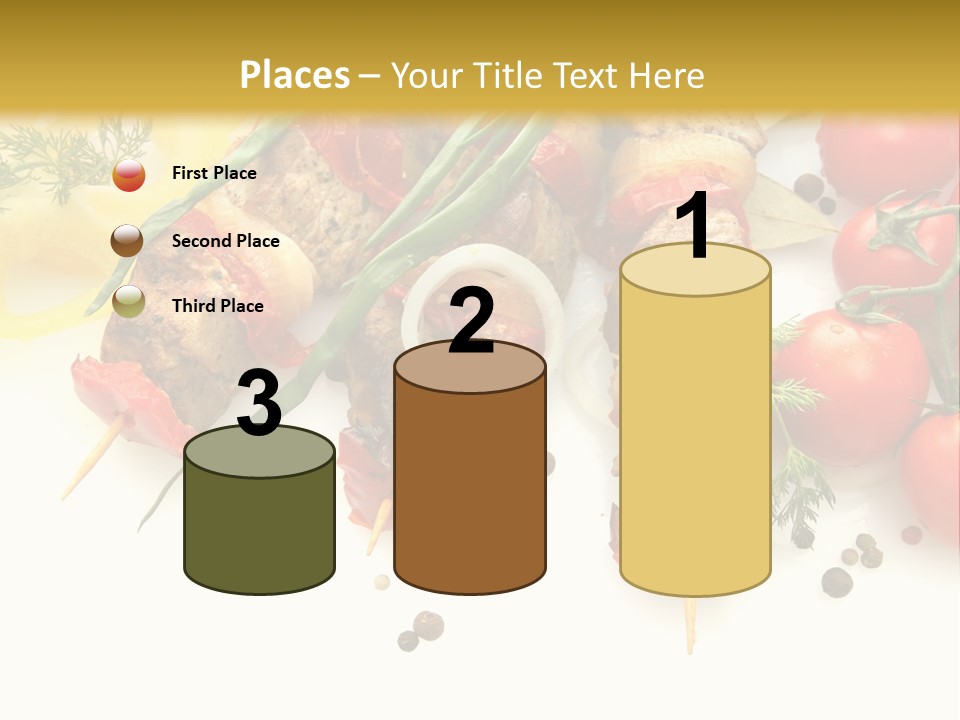 Meat Green Lunch PowerPoint Template