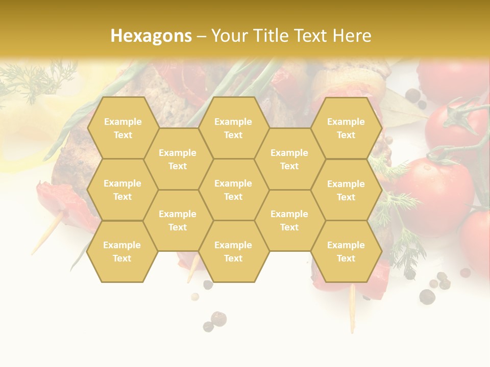 Meat Green Lunch PowerPoint Template