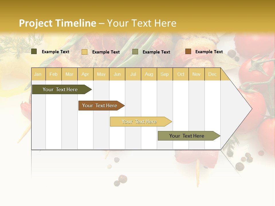 Meat Green Lunch PowerPoint Template