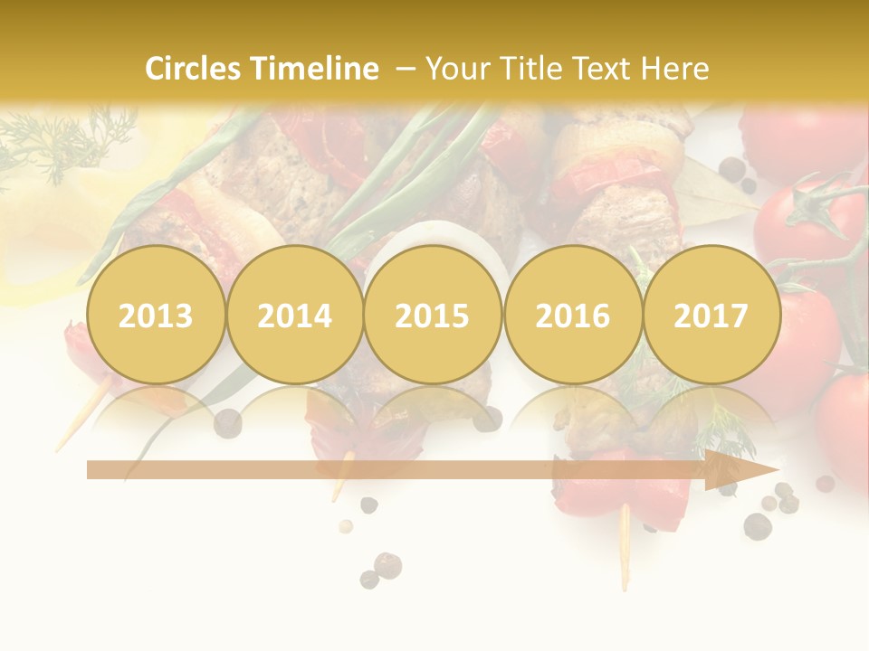 Meat Green Lunch PowerPoint Template