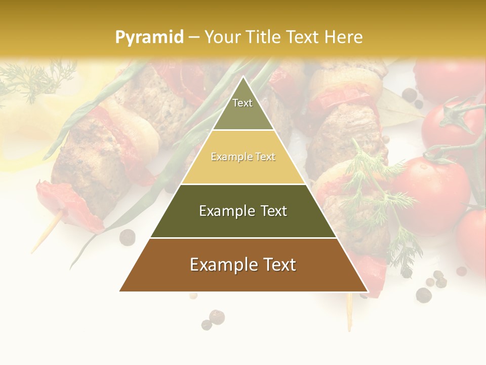 Meat Green Lunch PowerPoint Template