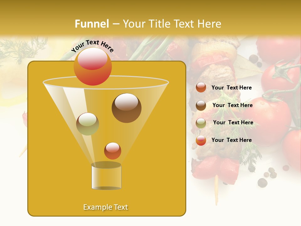 Meat Green Lunch PowerPoint Template