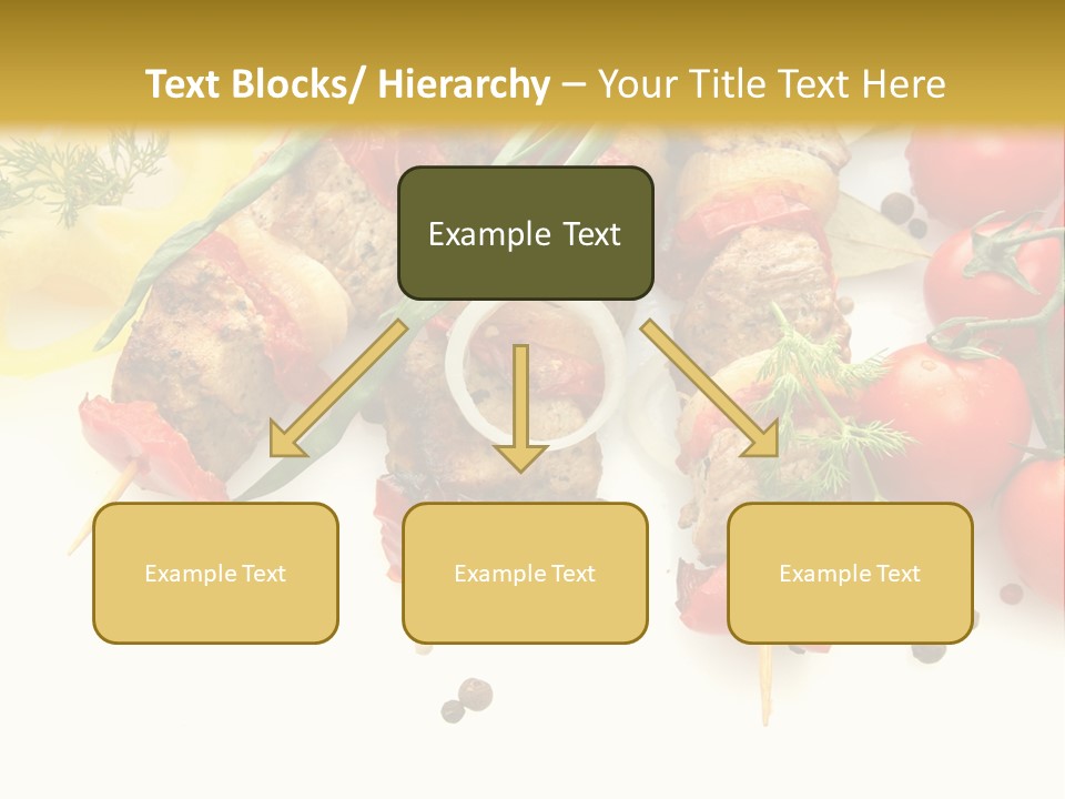 Meat Green Lunch PowerPoint Template