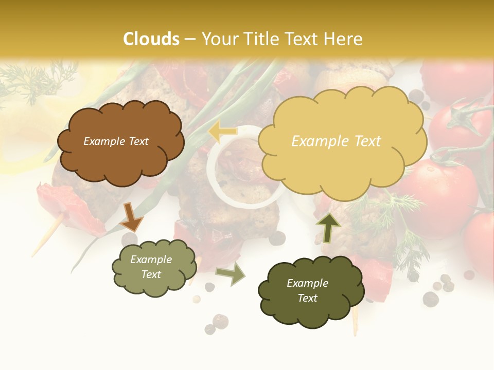 Meat Green Lunch PowerPoint Template