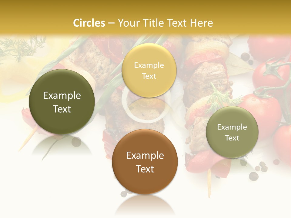 Meat Green Lunch PowerPoint Template