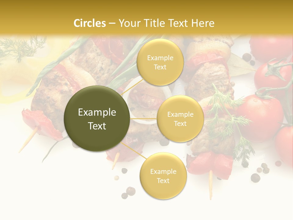 Meat Green Lunch PowerPoint Template