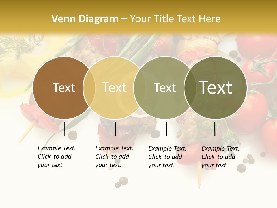 Meat Green Lunch PowerPoint Template