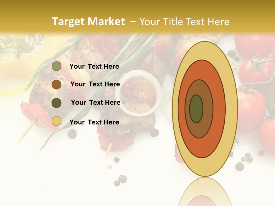 Meat Green Lunch PowerPoint Template