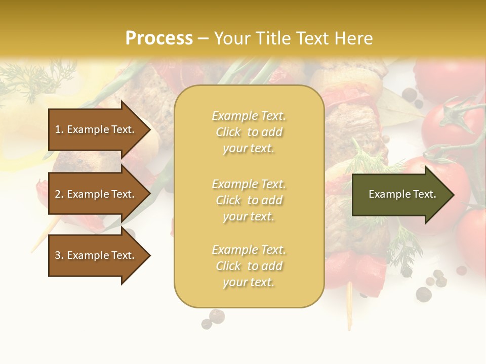 Meat Green Lunch PowerPoint Template