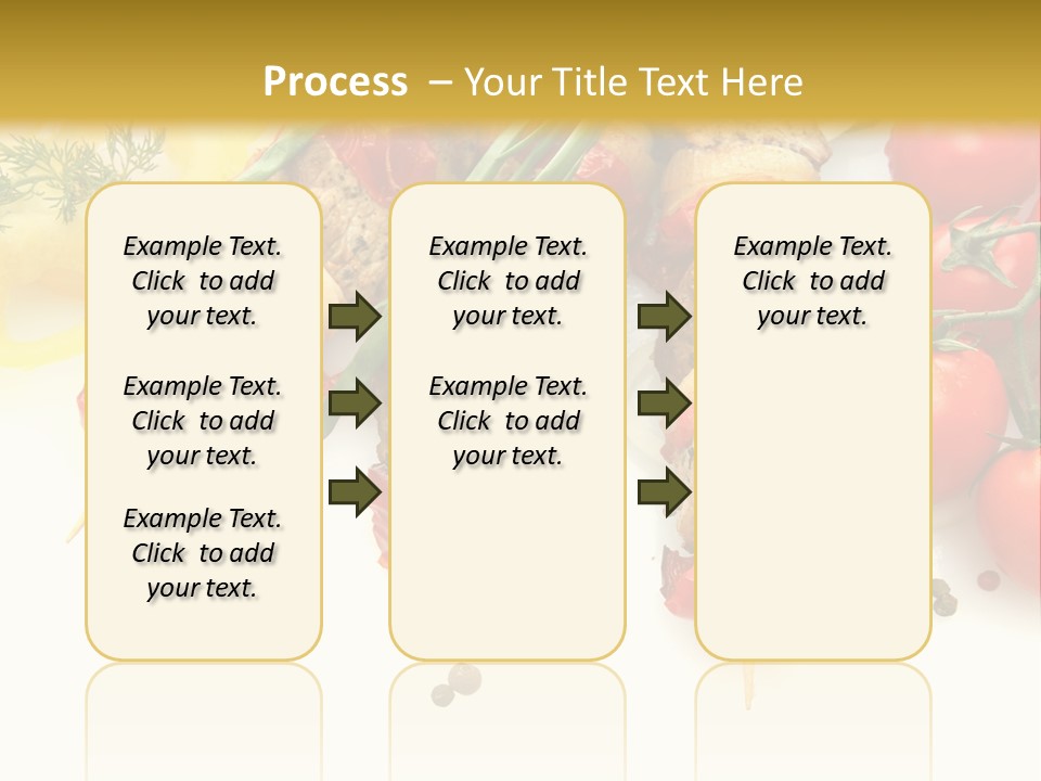 Meat Green Lunch PowerPoint Template