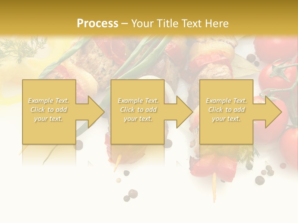 Meat Green Lunch PowerPoint Template