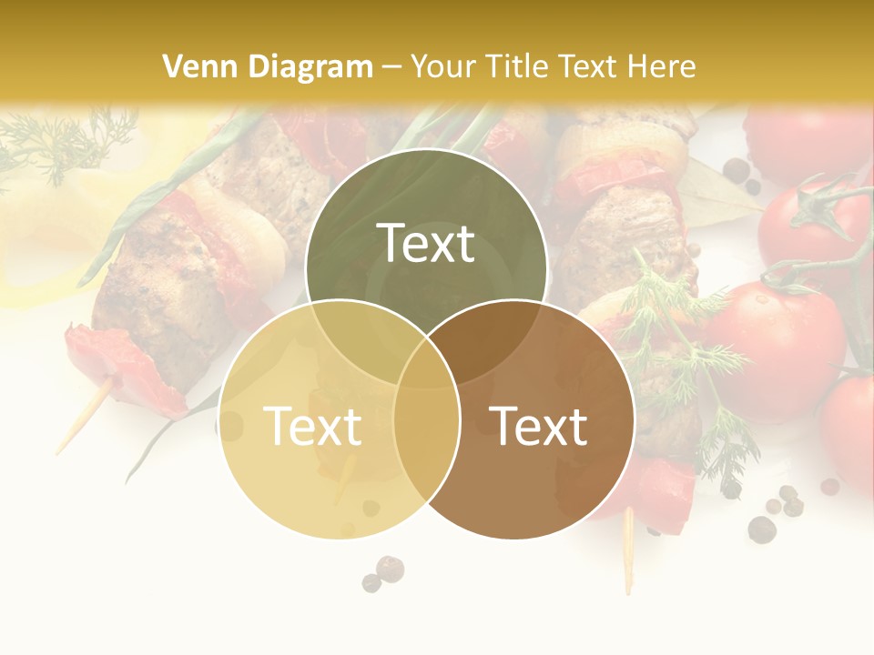 Meat Green Lunch PowerPoint Template