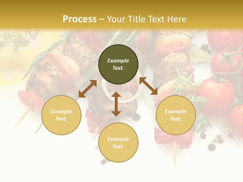 Meat Green Lunch PowerPoint Template