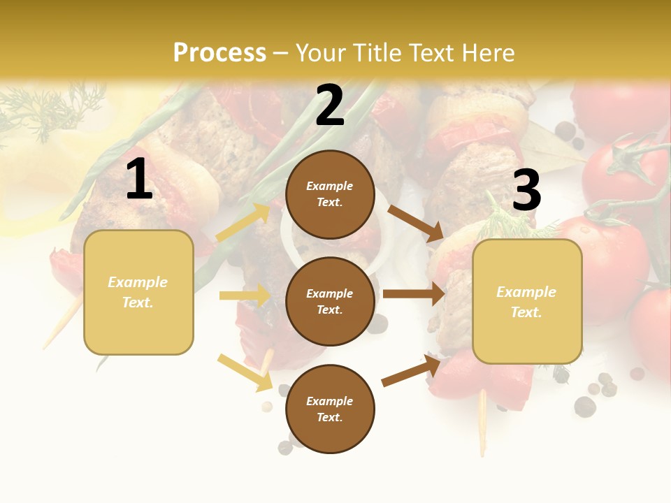 Meat Green Lunch PowerPoint Template