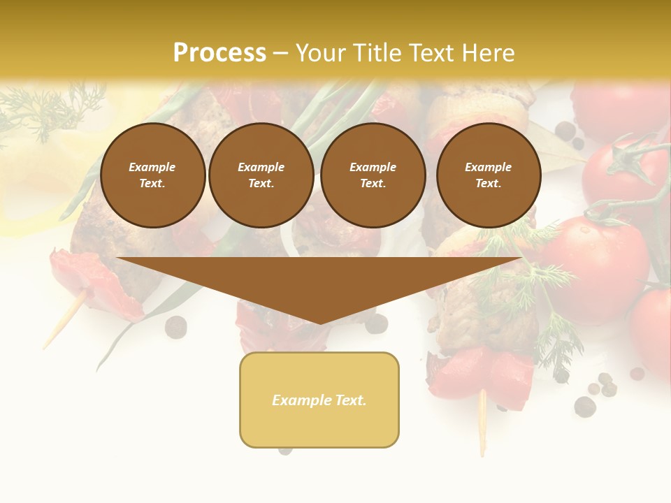 Meat Green Lunch PowerPoint Template