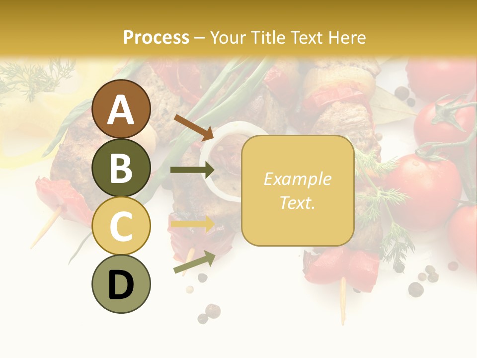 Meat Green Lunch PowerPoint Template