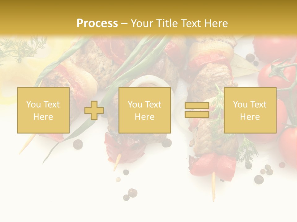Meat Green Lunch PowerPoint Template