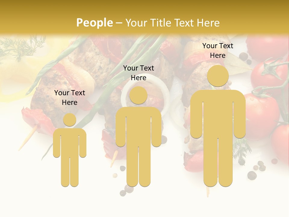 Meat Green Lunch PowerPoint Template