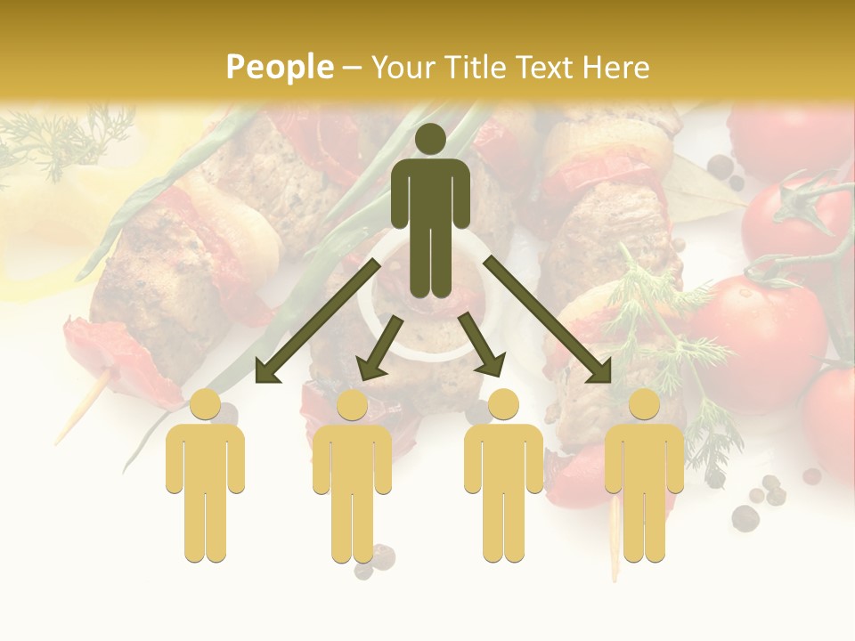 Meat Green Lunch PowerPoint Template