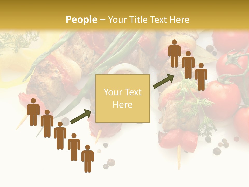 Meat Green Lunch PowerPoint Template