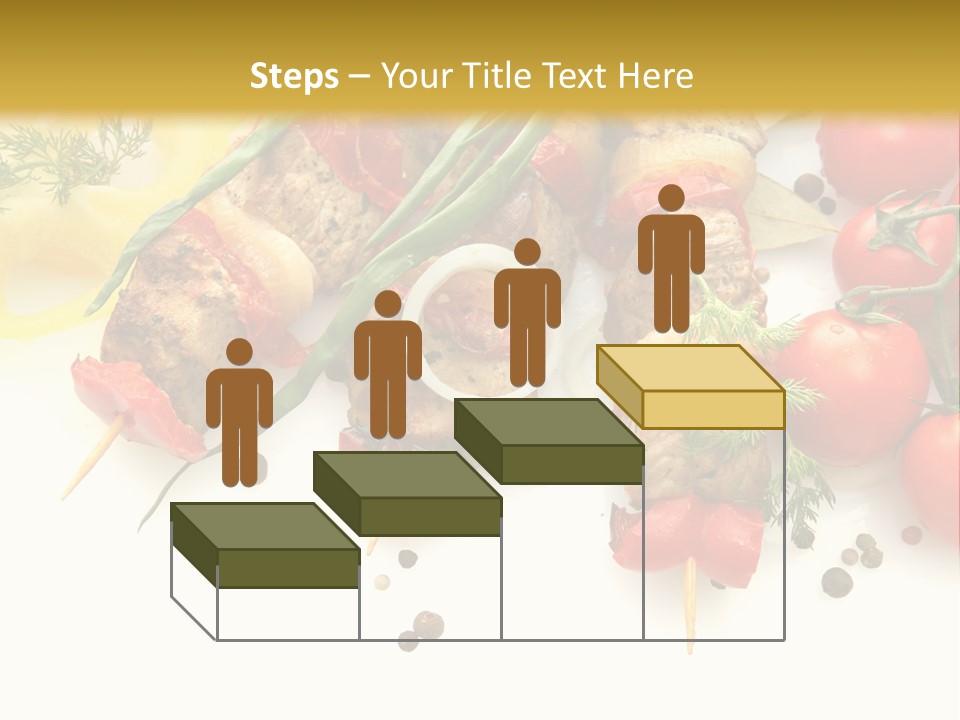 Meat Green Lunch PowerPoint Template