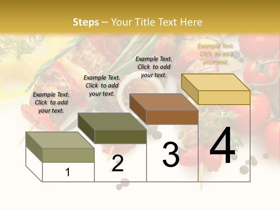 Meat Green Lunch PowerPoint Template