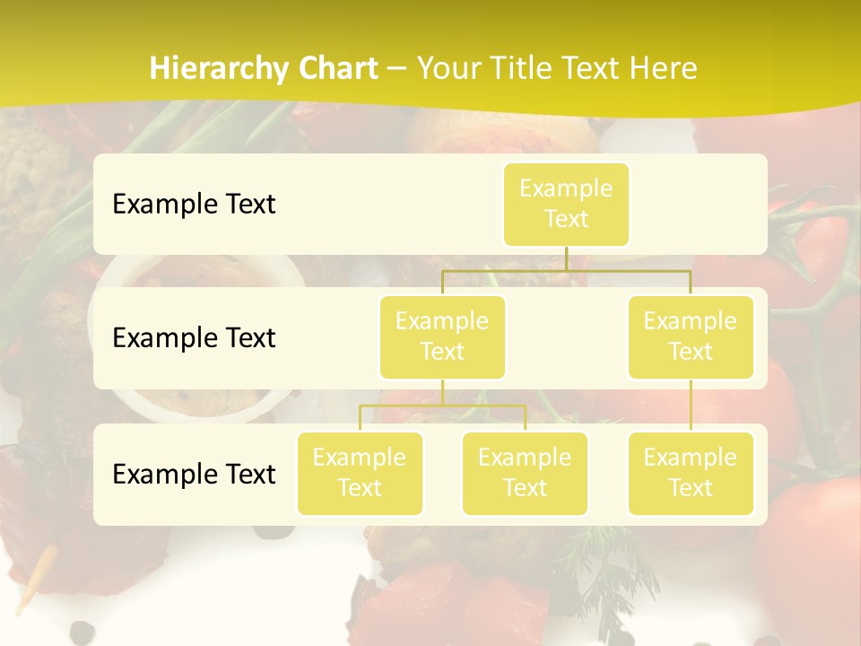 Dill Vegetables Dinner PowerPoint Template