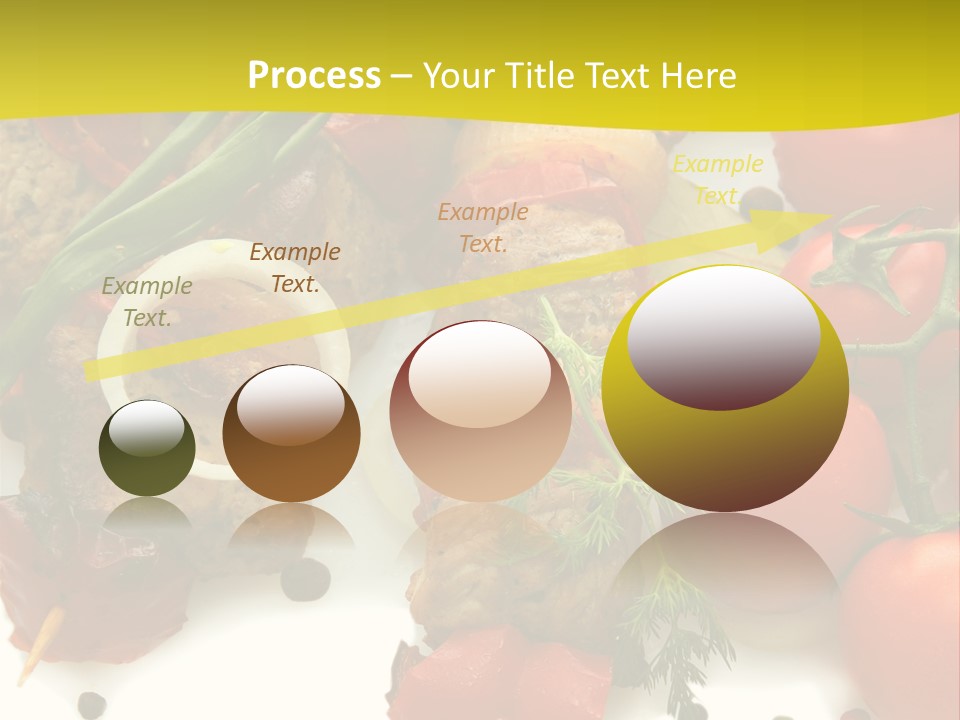 Dill Vegetables Dinner PowerPoint Template