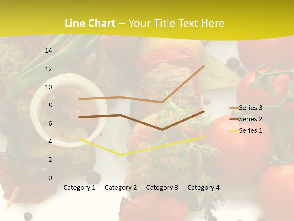 Dill Vegetables Dinner PowerPoint Template