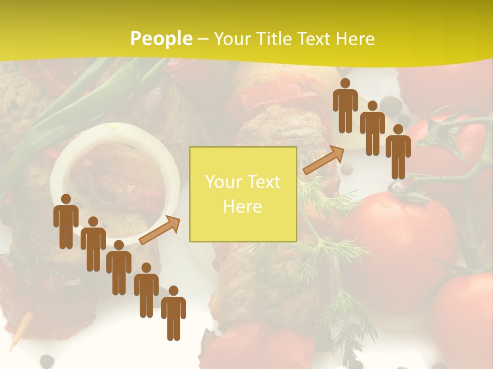 Dill Vegetables Dinner PowerPoint Template