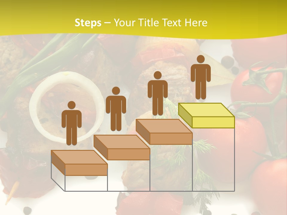 Dill Vegetables Dinner PowerPoint Template