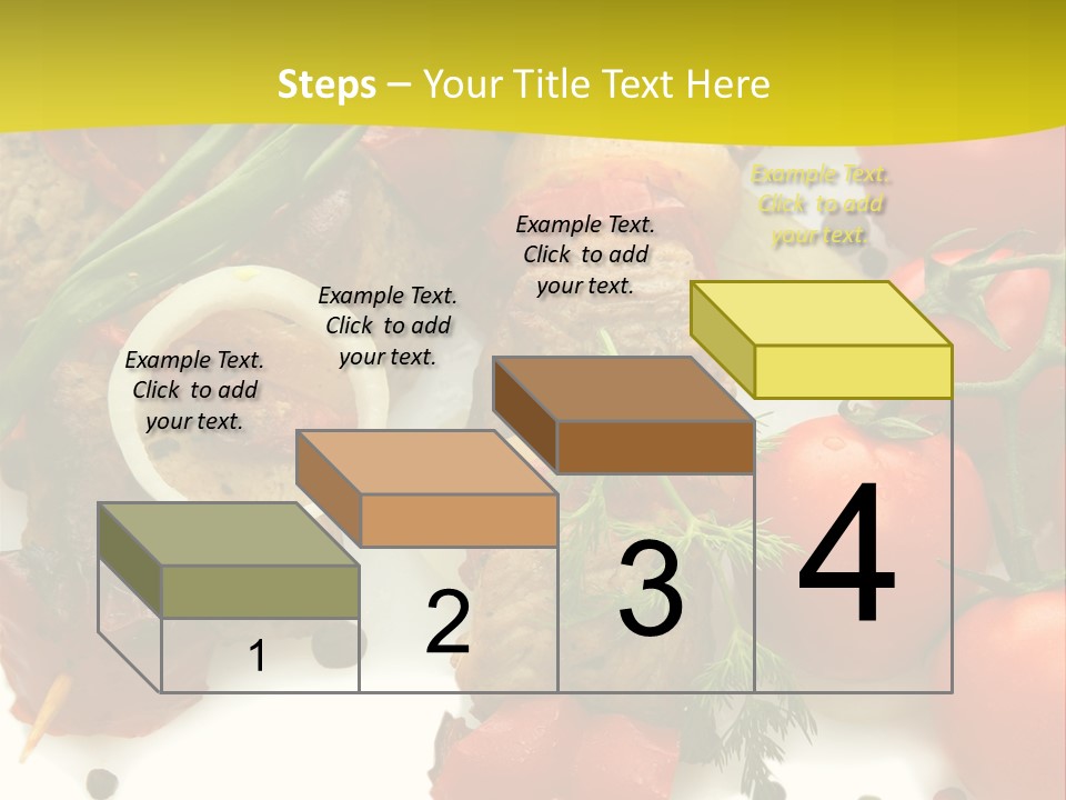 Dill Vegetables Dinner PowerPoint Template