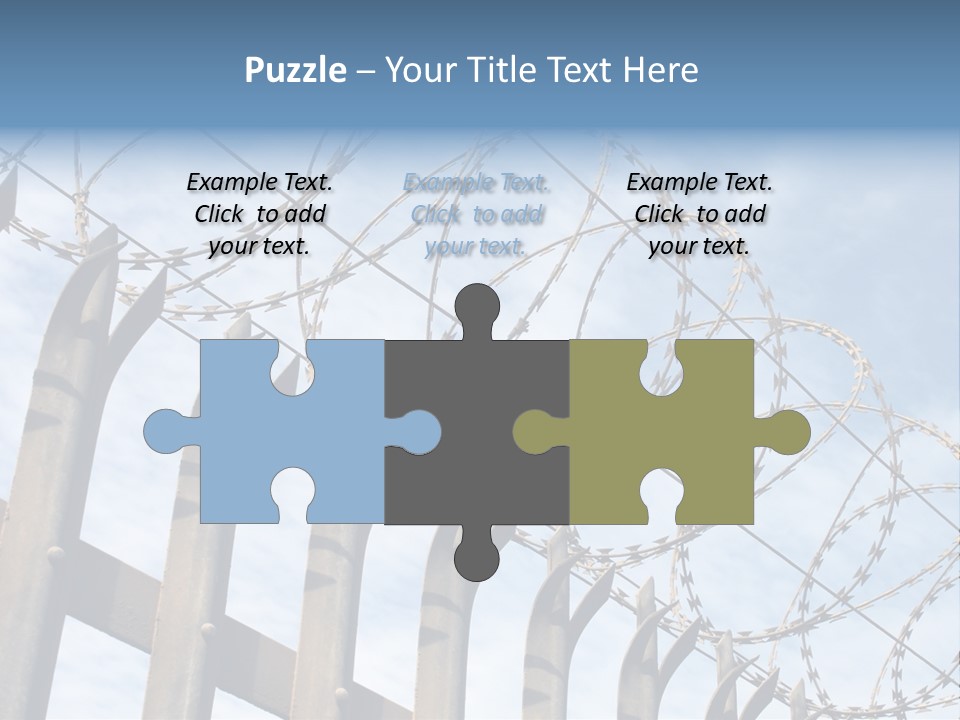 Grief Military Property PowerPoint Template