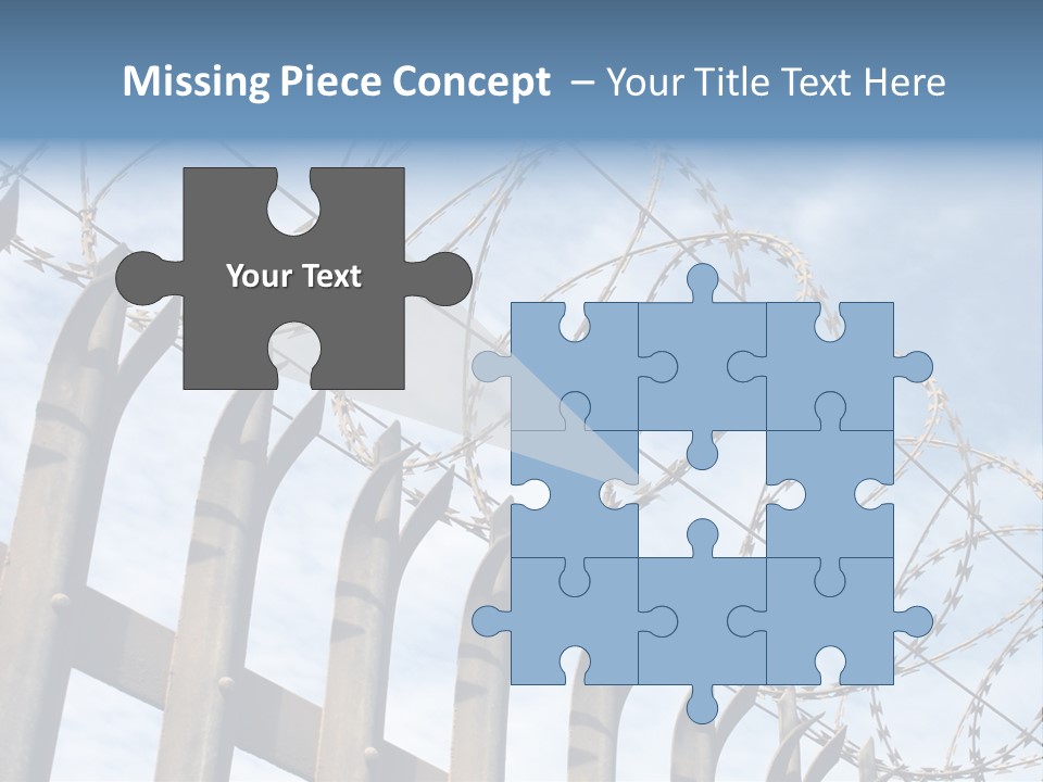 Grief Military Property PowerPoint Template