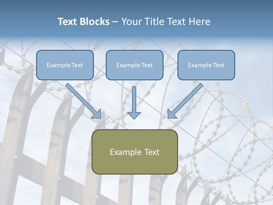 Grief Military Property PowerPoint Template