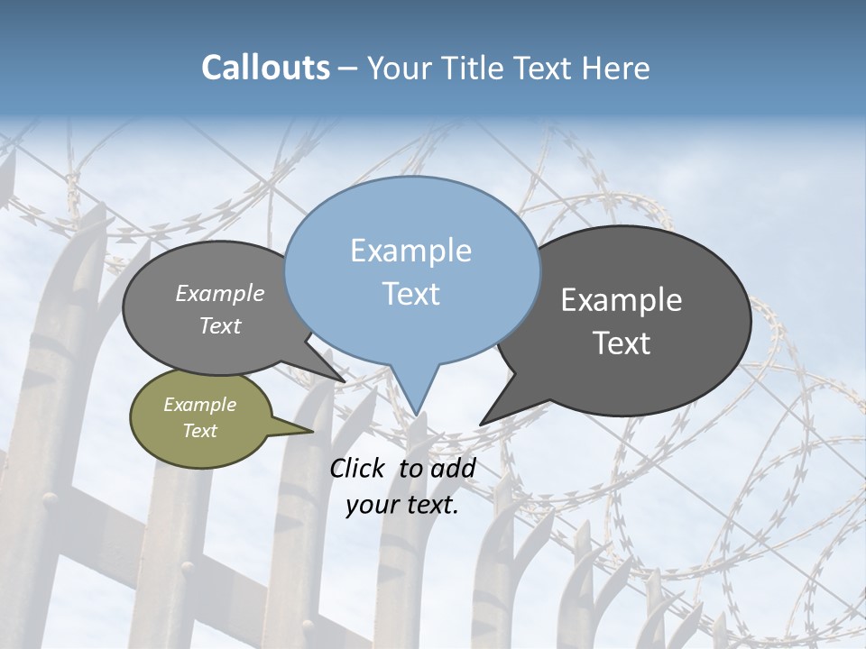 Grief Military Property PowerPoint Template