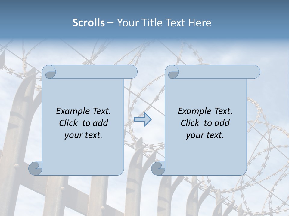 Grief Military Property PowerPoint Template