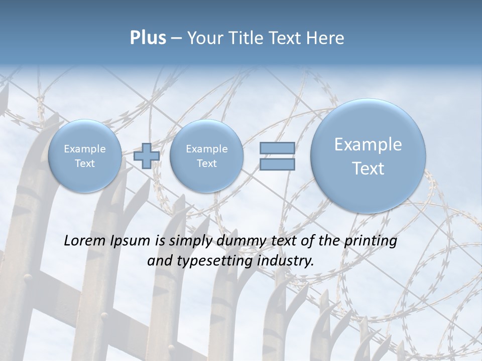 Grief Military Property PowerPoint Template