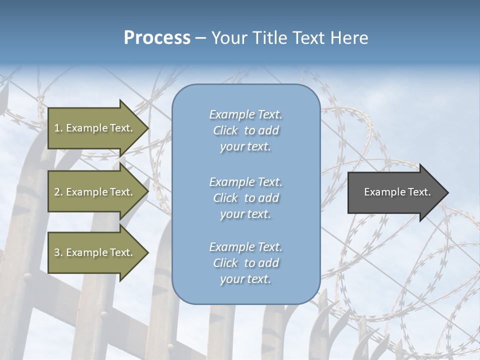 Grief Military Property PowerPoint Template