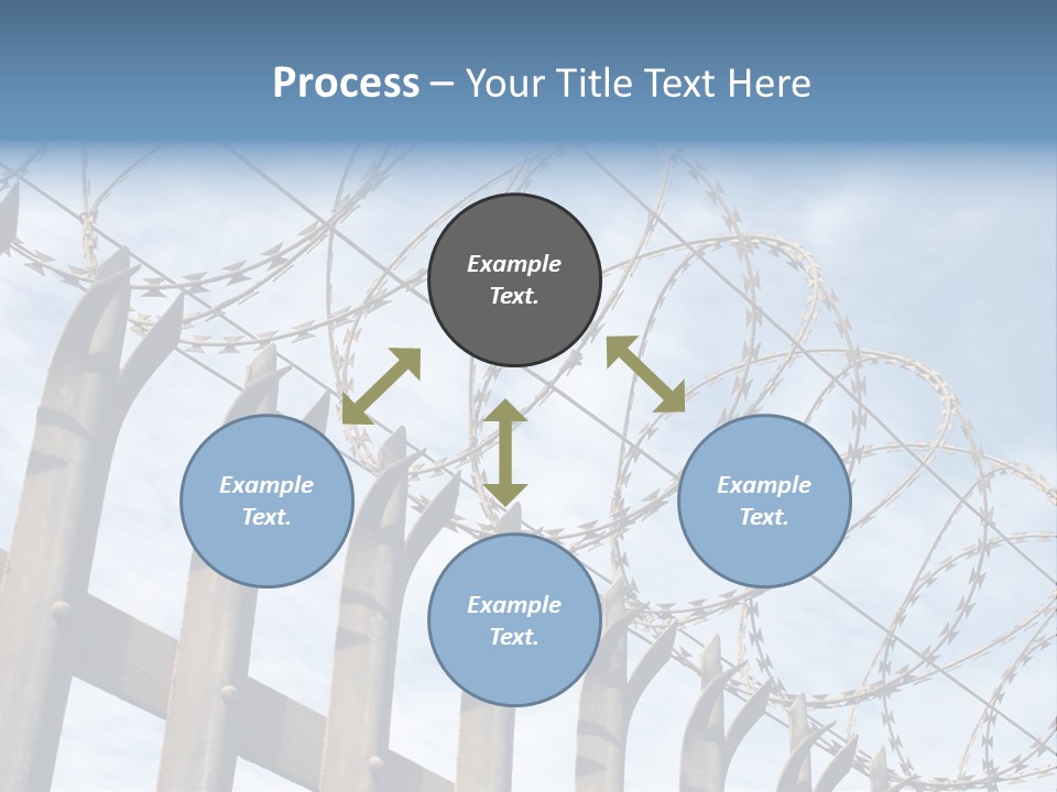 Grief Military Property PowerPoint Template