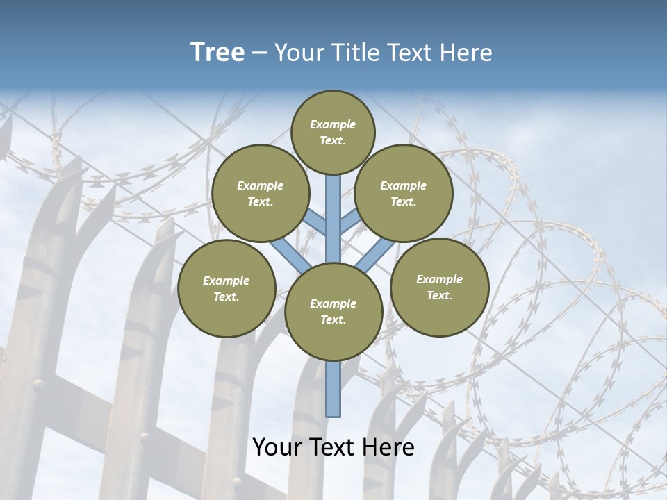 Grief Military Property PowerPoint Template