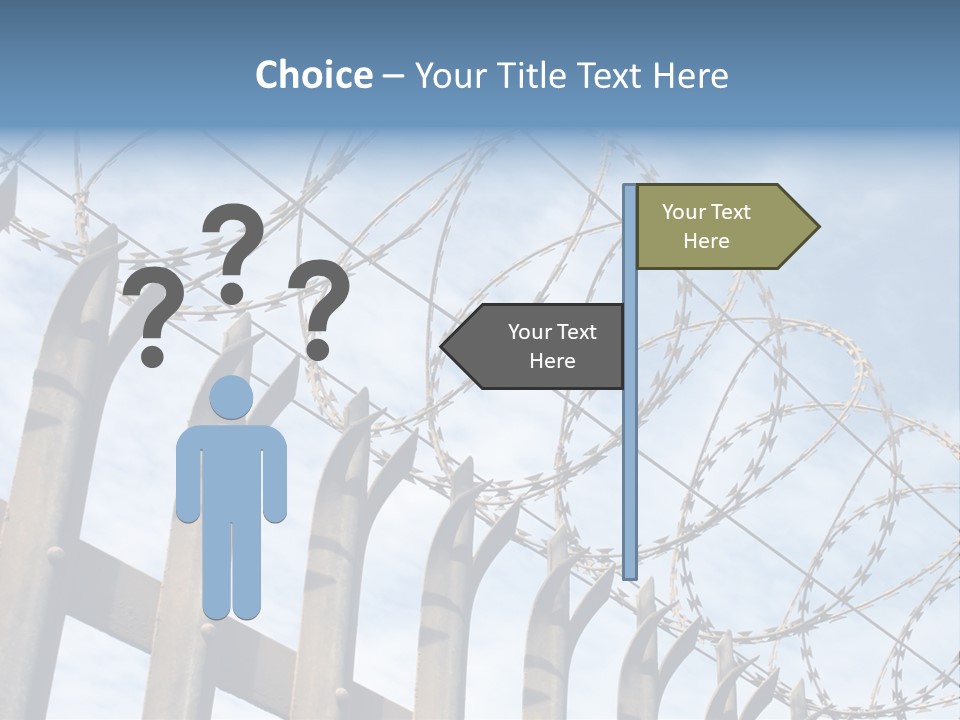 Grief Military Property PowerPoint Template