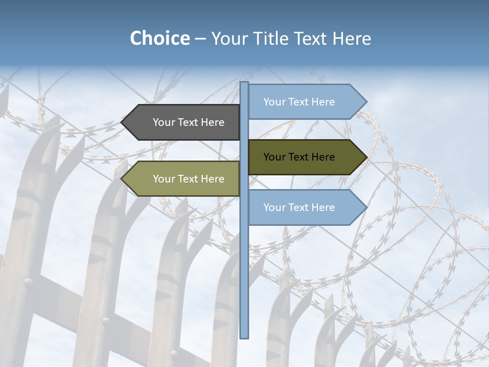 Grief Military Property PowerPoint Template