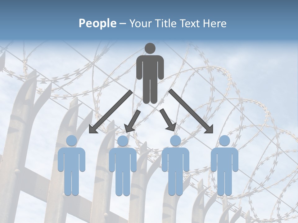 Grief Military Property PowerPoint Template