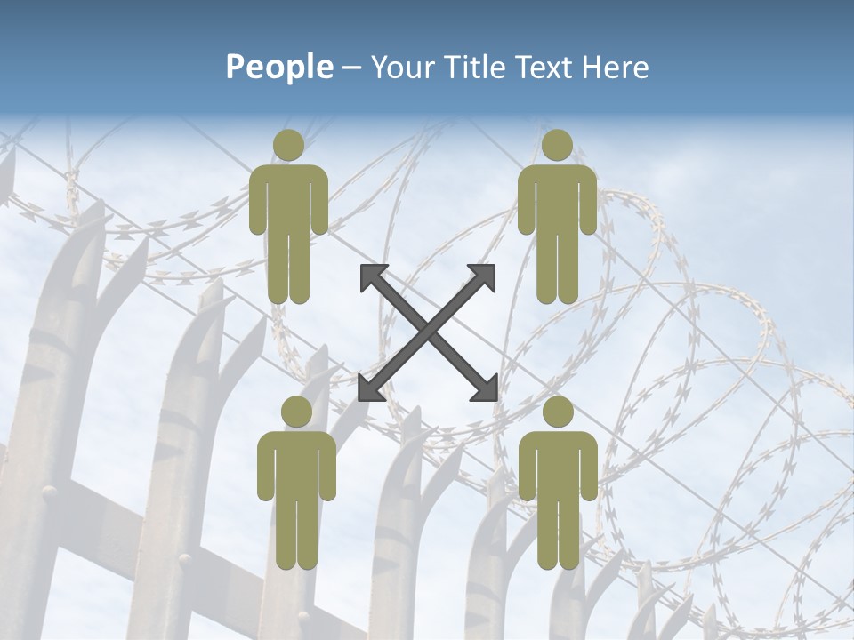 Grief Military Property PowerPoint Template