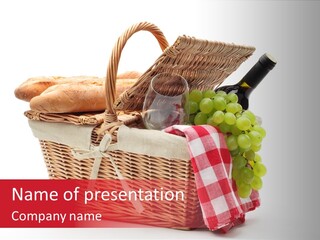 Fruit Bottle Summer PowerPoint Template