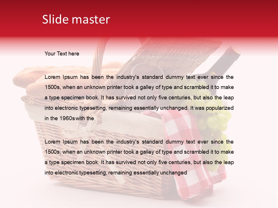 Fruit Bottle Summer PowerPoint Template